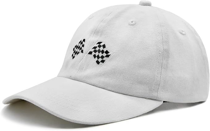 Casquette Cars de running blanche en 100% coton réglable – Image 5