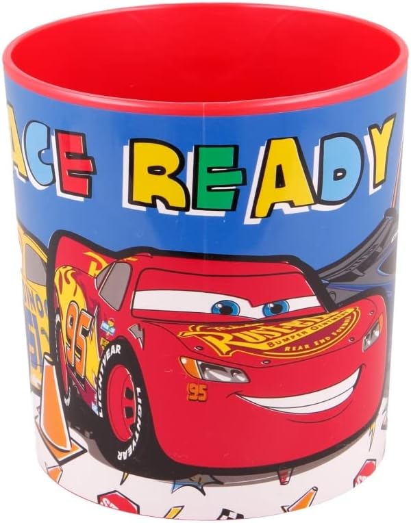 Tasse ronde Disney Cars réutilisable sans BPA 360mL – Image 2