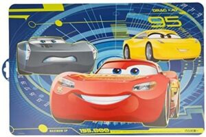 Set de table Cars bleu sans BPA 43 x 29 cm