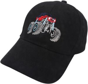 Casquette baseball enfant Cars réglable avec tracteur