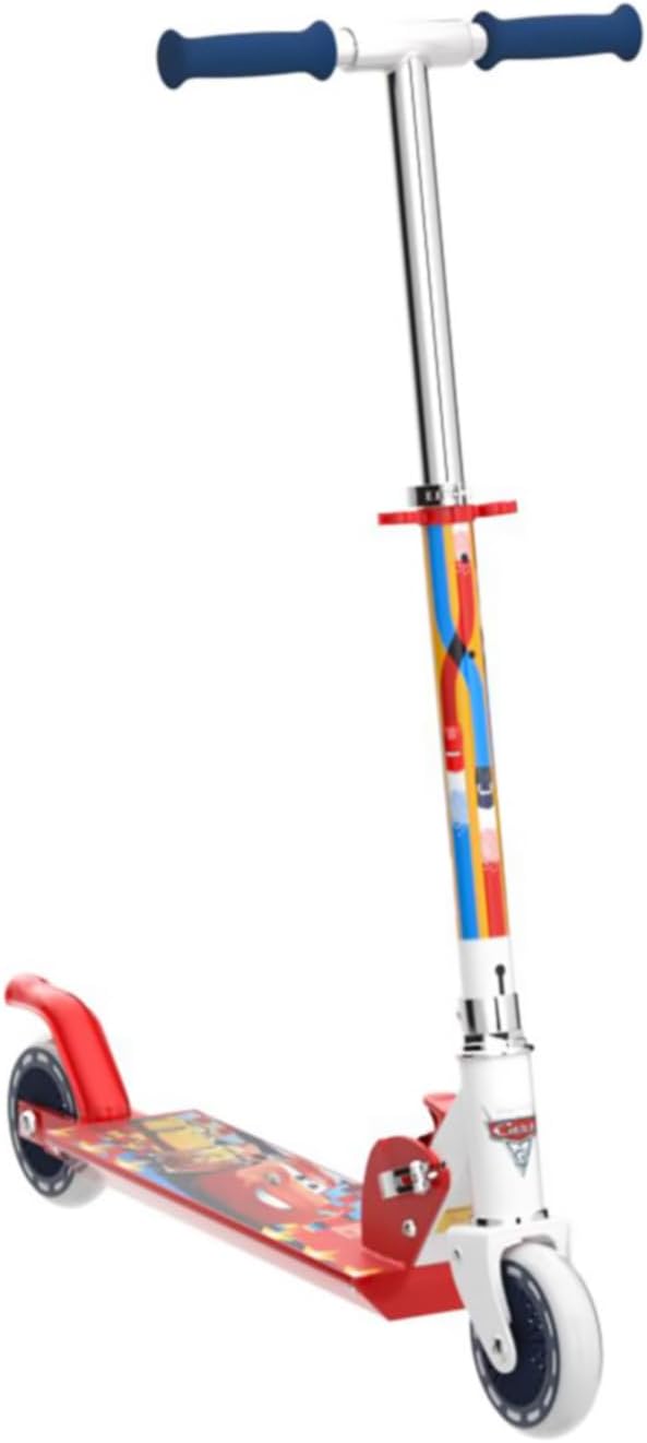 Trottinette 2 roues pliable Cars en aluminium avec guidon réglable – Image 8