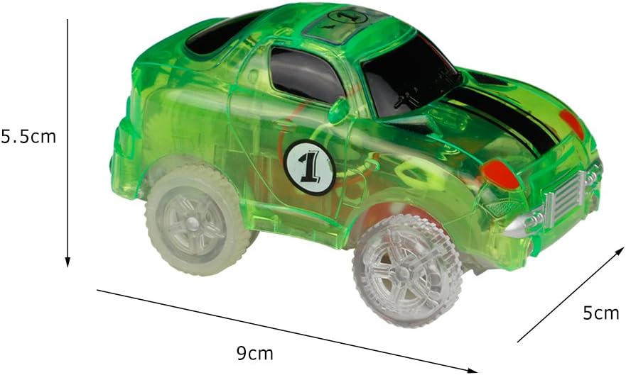 Circuit Cars flexible 240 pièces avec 2 voitures LED – Image 7