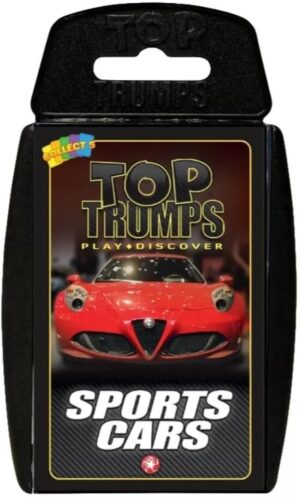Top Trumps Cars classiques, jeu de cartes Sports Cars