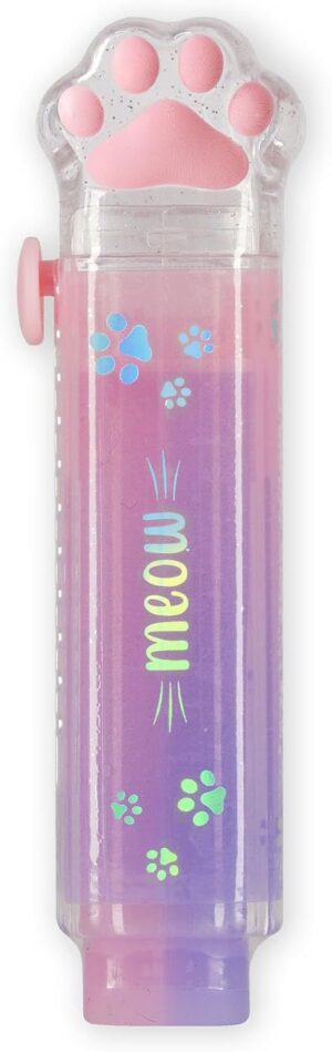 Gomme rétractable Legami Meow patte de chat thème Kitty