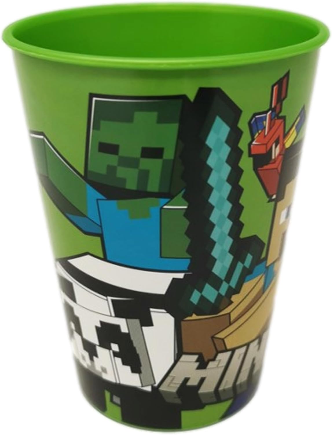 Gobelets Cars vert 260 ml, lot de 4 en plastique sans BPA – Image 4