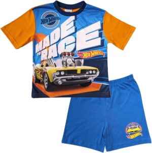 Pyjama court Hot Wheels Cars pour garçon