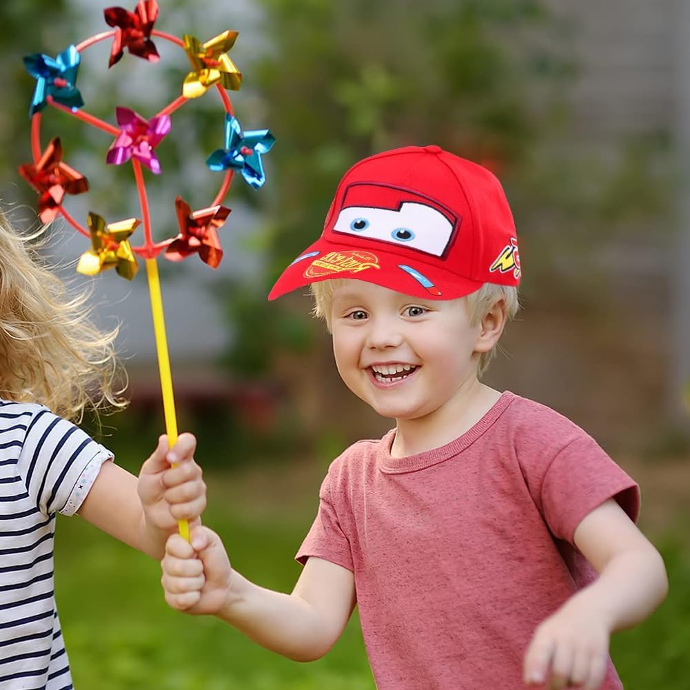 Casquette enfant Cars McQueen à visière ajustable – Image 5
