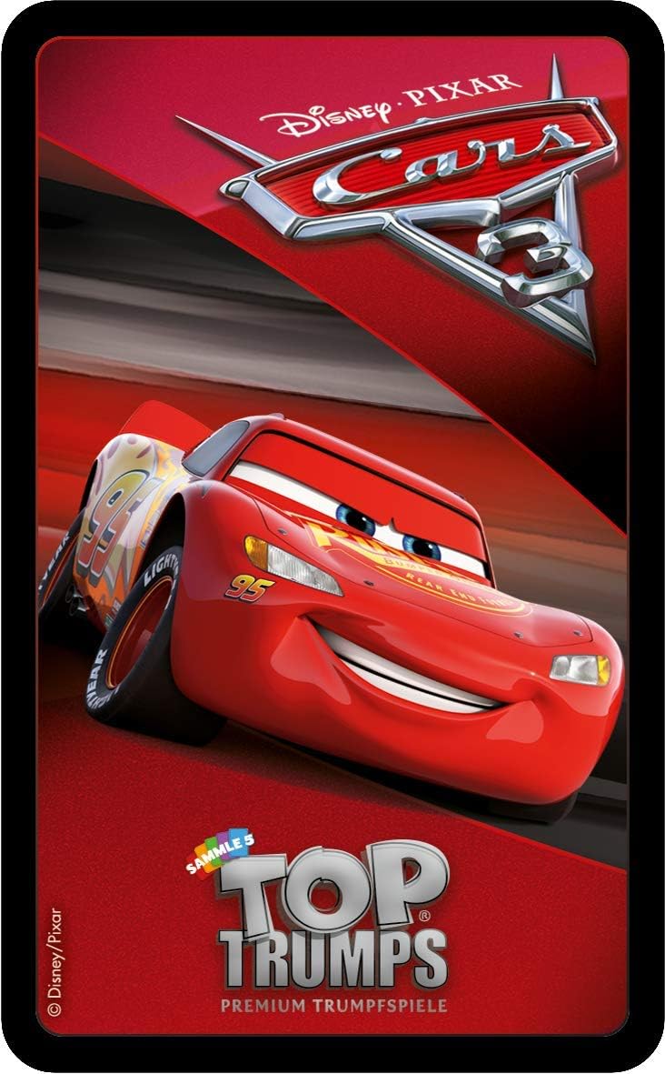 Jeu de cartes Top Trumps Disney Cars 3, 30 cartes – Image 2