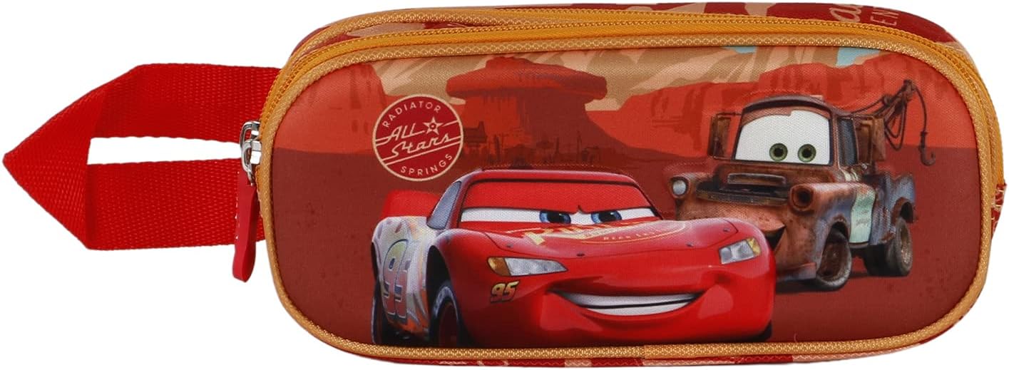 Trousse double 3D Cars 3 Desert Road multicolore – Image 2