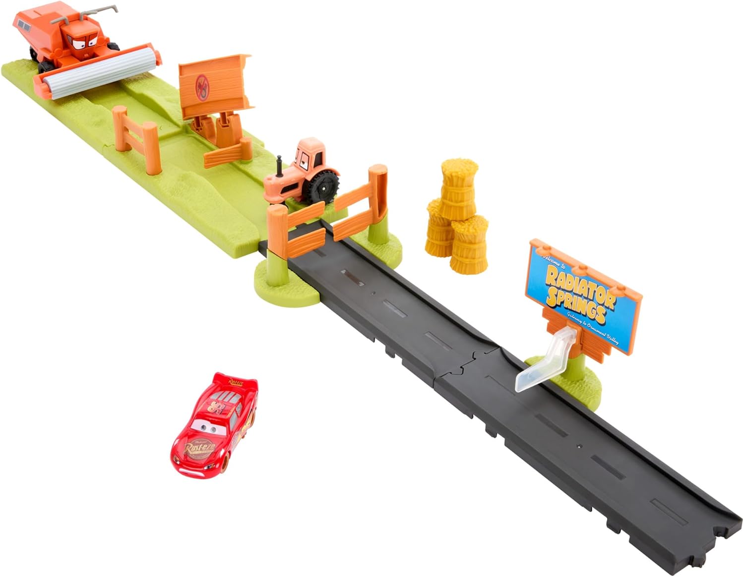 Disney Pixar Cars Coffret Évasion de Frank avec Flash McQueen, 3 véhicules et 2 modes – Image 5