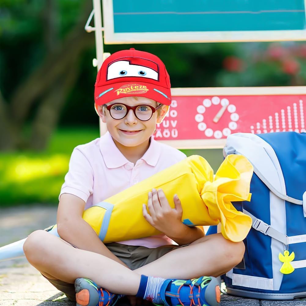 Casquette enfant Cars McQueen à visière ajustable – Image 6