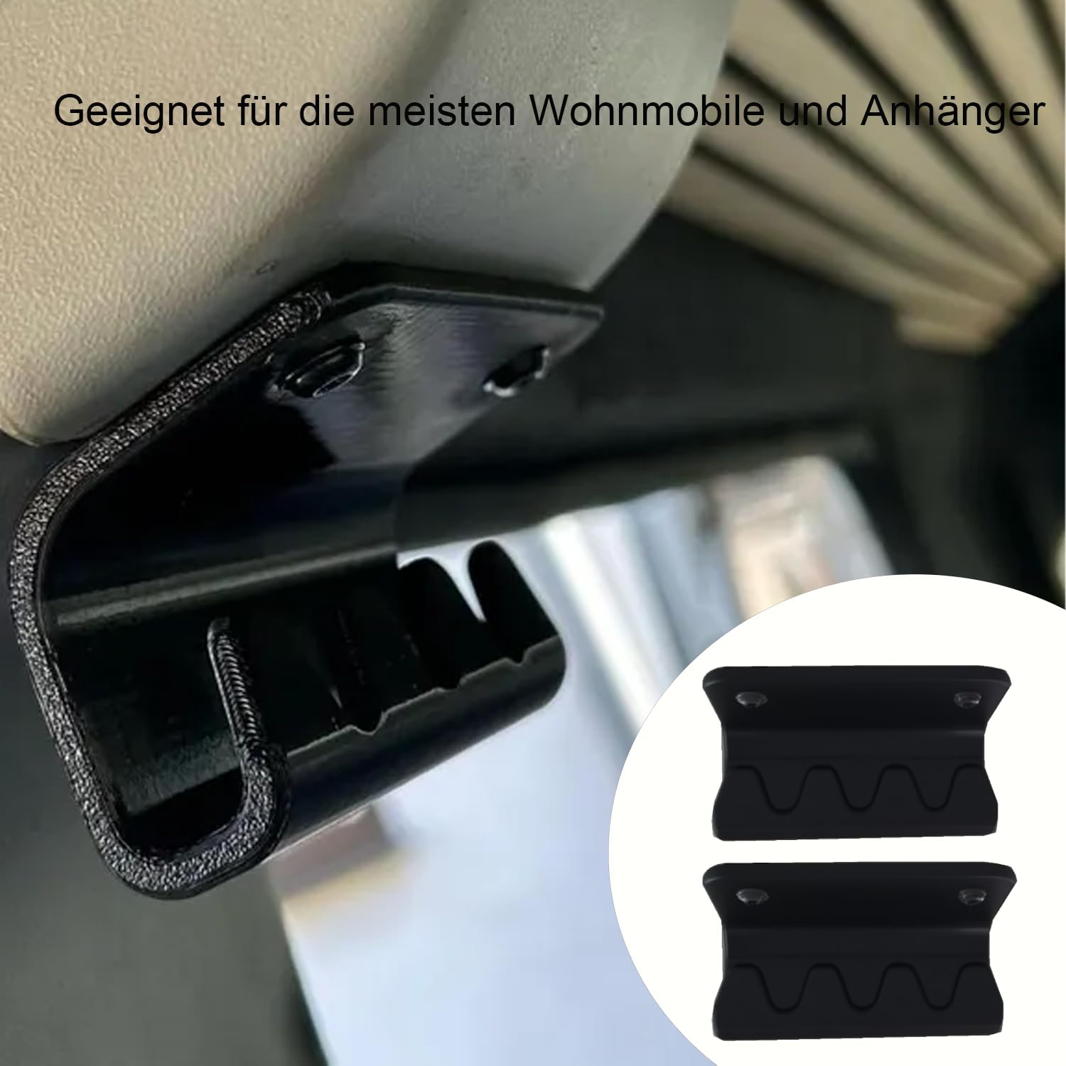 Patères de colonne B pour camping-car, lot de 2 avec vis, compatibles Peugeot Boxer Fiat Ducato Citroën Jumper – Image 2