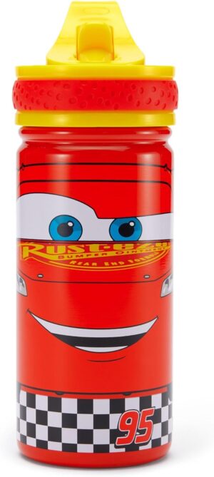 Gourde Cars Disney Flash McQueen 458 ml en acier inoxydable