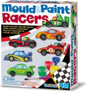 Kit de moulage et peinture Cars avec 12 créations de coureurs