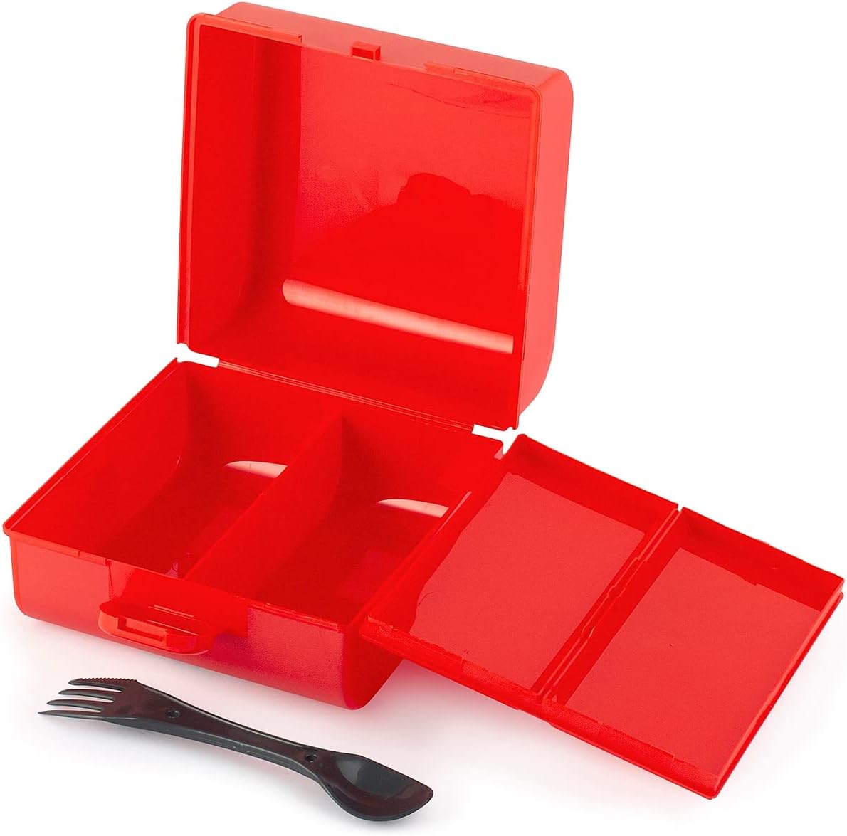 Porte-repas Disney Cars en polypropylène avec couverts, 3 places – Image 3