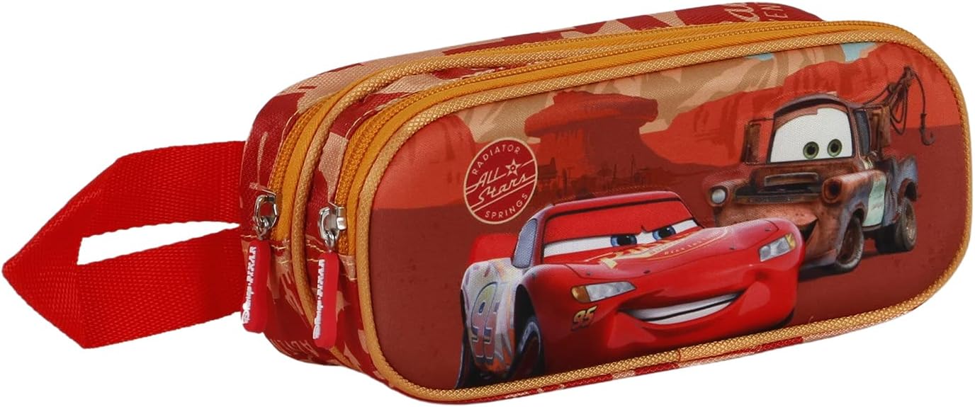 Trousse double 3D Cars 3 Desert Road multicolore – Image 3