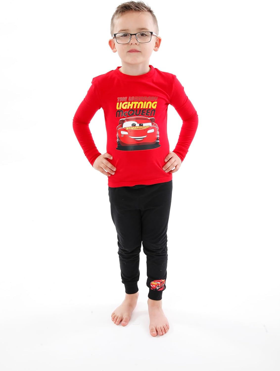 Ensemble pyjama Disney Cars Flash McQueen à coupe ajustée – Image 2