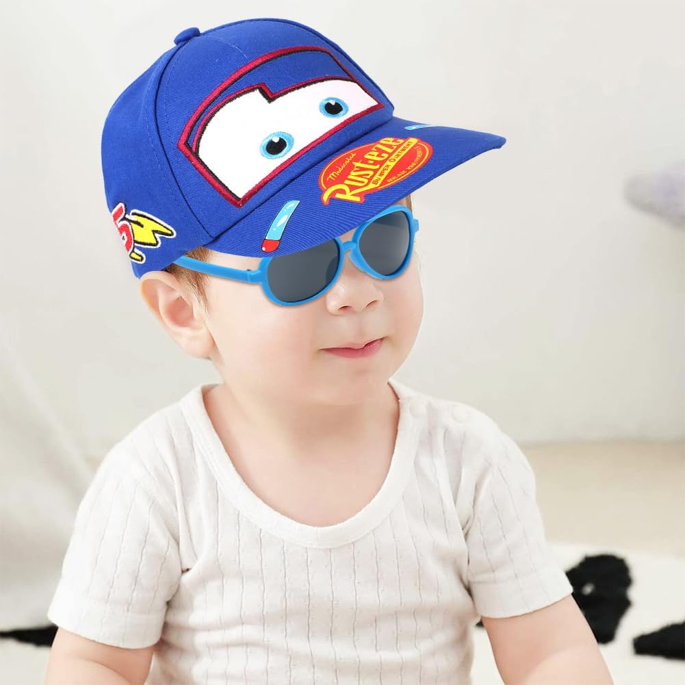 Ensemble Cars enfant : casquette réglable et lunettes de soleil 2 PCS – Image 6