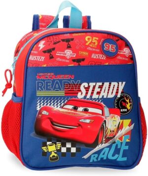 Sac à dos Disney Cars Let's Race en polyester avec poches