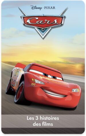 Disney Pixar Cars, Flash Mc Queen - carte audio Yoto avec les 3 histoires des films en français