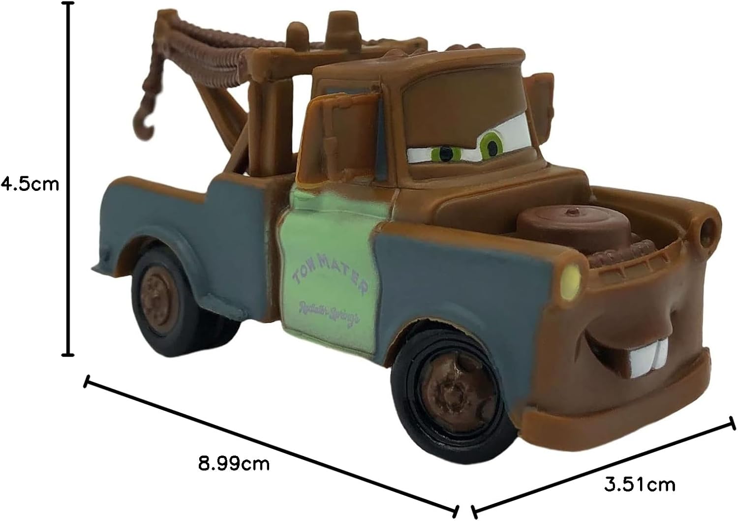 Figurine Mater Pixar Disney Cars 2 style crochet 8 cm – Image 3