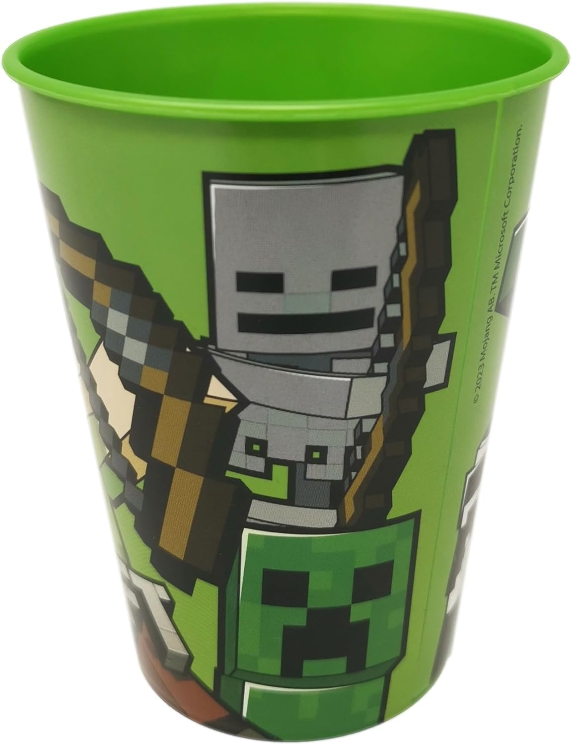 Gobelets Cars vert 260 ml, lot de 4 en plastique sans BPA – Image 5