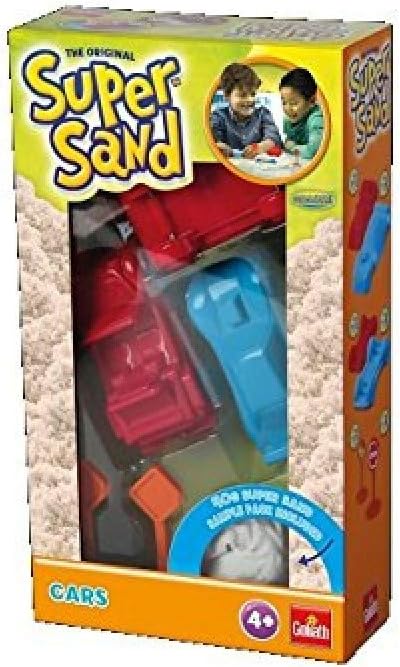 Super Sand Cars, sable à modeler Goliath 83241