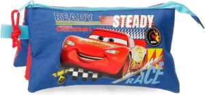 Trousse Disney Cars Let’s Race triple compartiment en polyester