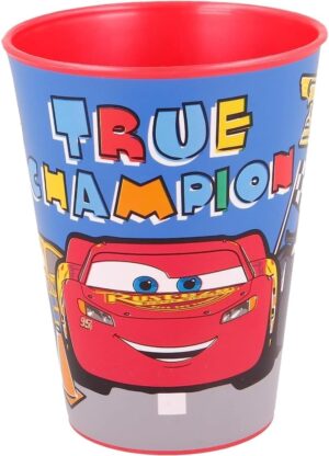 Gobelet réutilisable 260 ml pour enfant Disney Cars en plastique