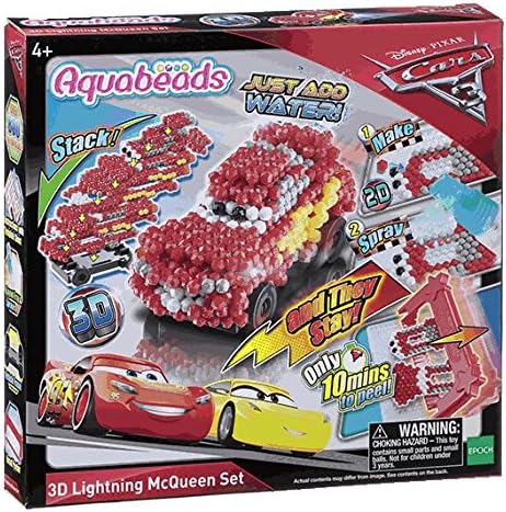 Set McQueen 3D Aquabeads Disney Cars 3 avec perles 30198 – Image 7