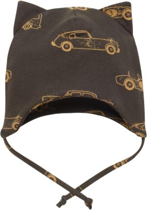 Bonnet bébé garçon Pinokio à oreilles en 100 % coton