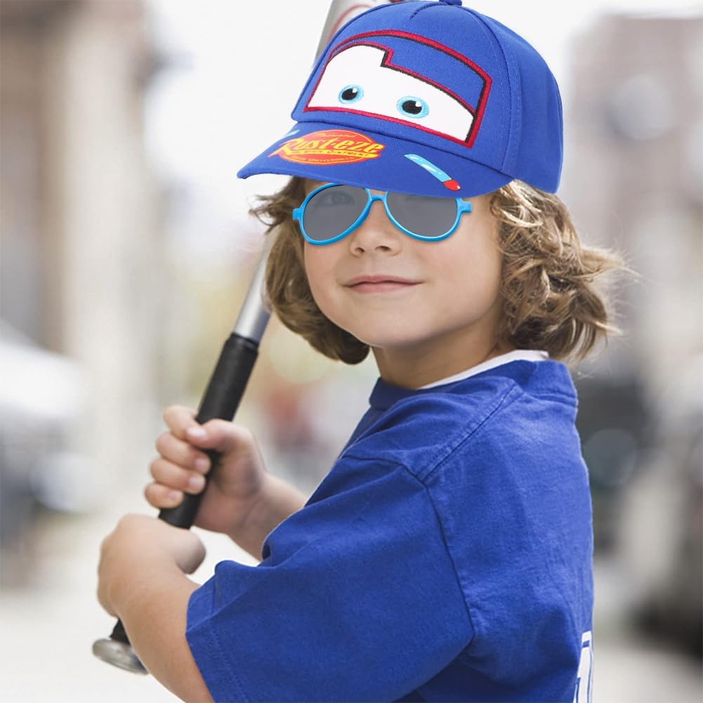 Ensemble Cars enfant : casquette réglable et lunettes de soleil 2 PCS – Image 5
