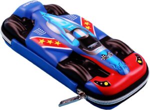 Trousse Cars enfant marine à 3 niveaux en EVA