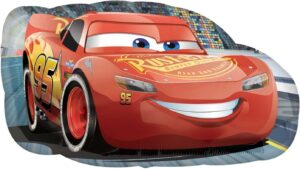 Ballon Super forme Cars Lightning McQueen hélium 76 x 43 cm