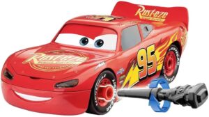 Lightning McQueen Disney Cars lumineux et sonore, kit 19 pièces