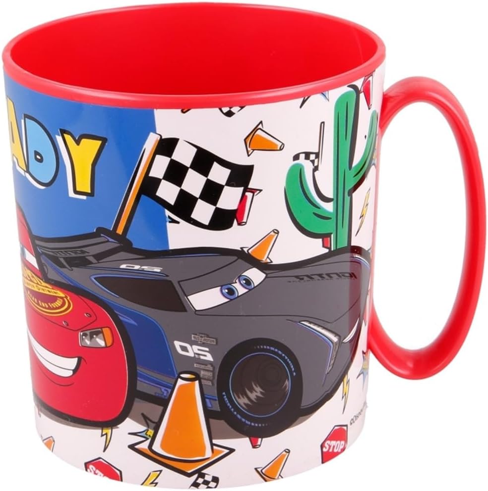 Tasse ronde Disney Cars réutilisable sans BPA 360mL