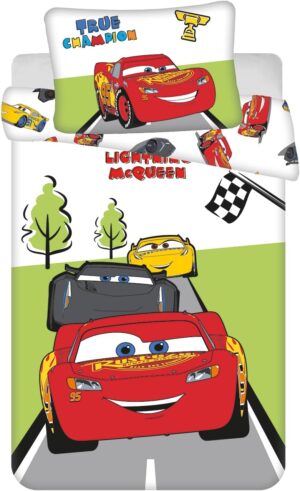 Parure bébé Disney Cars Flash McQueen « Champion » coton