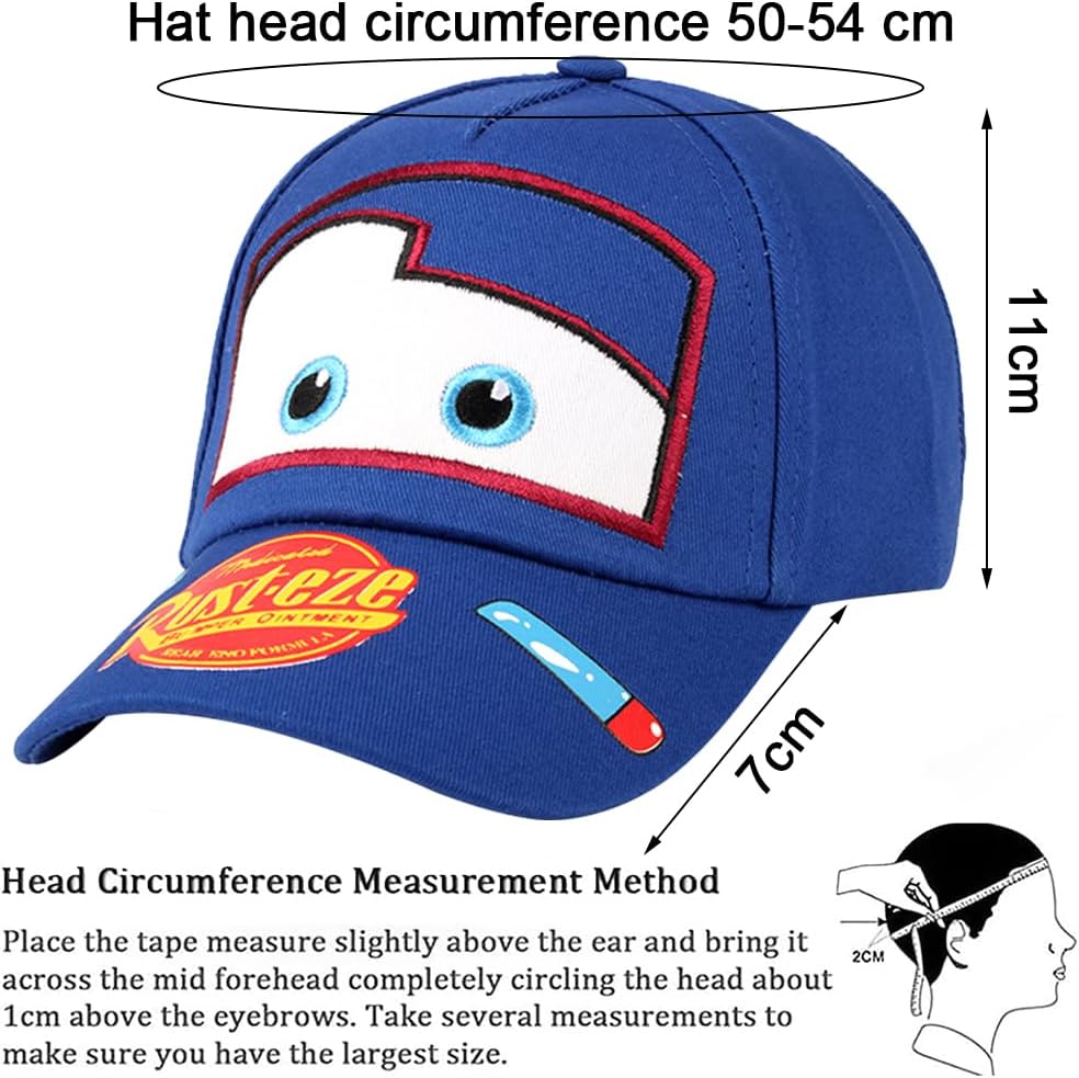Ensemble Cars enfant : casquette réglable et lunettes de soleil 2 PCS – Image 2
