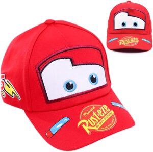 Casquette enfant Cars McQueen à visière ajustable