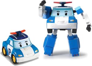 Poli Robocar Poli véhicule transformable 2 en 1 10 cm