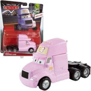 Voiture Megasize Disney Cars Vinyl Toupee Semi en métal moulé 1:55
