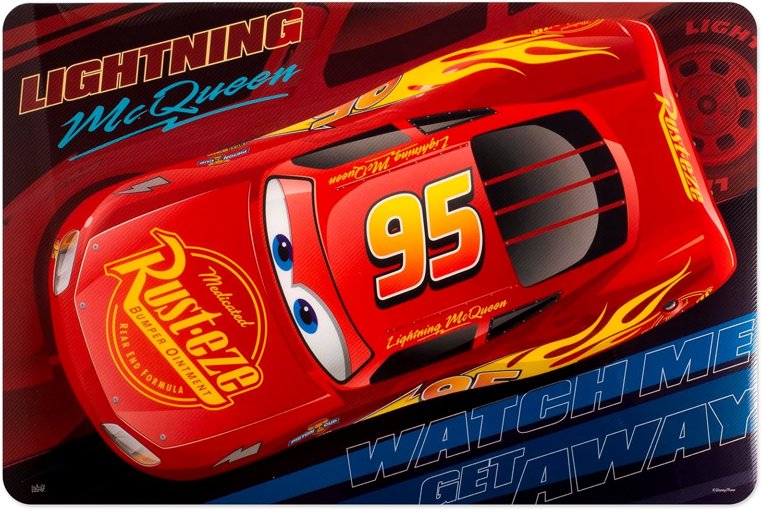 Set de table Disney Cars en polypropylène décoré 45 x 30 cm – Image 2
