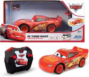 Voiture radiocommandée turbo Lightning McQueen Cars 3 au format 1:24