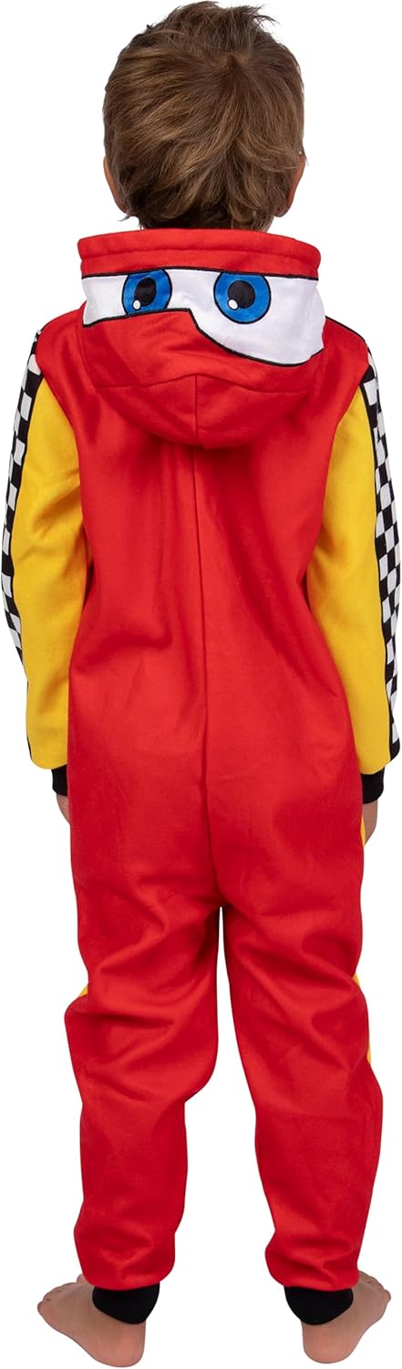 Surpyjama garçon Disney Cars Lightning McQueen à motif damier – Image 5