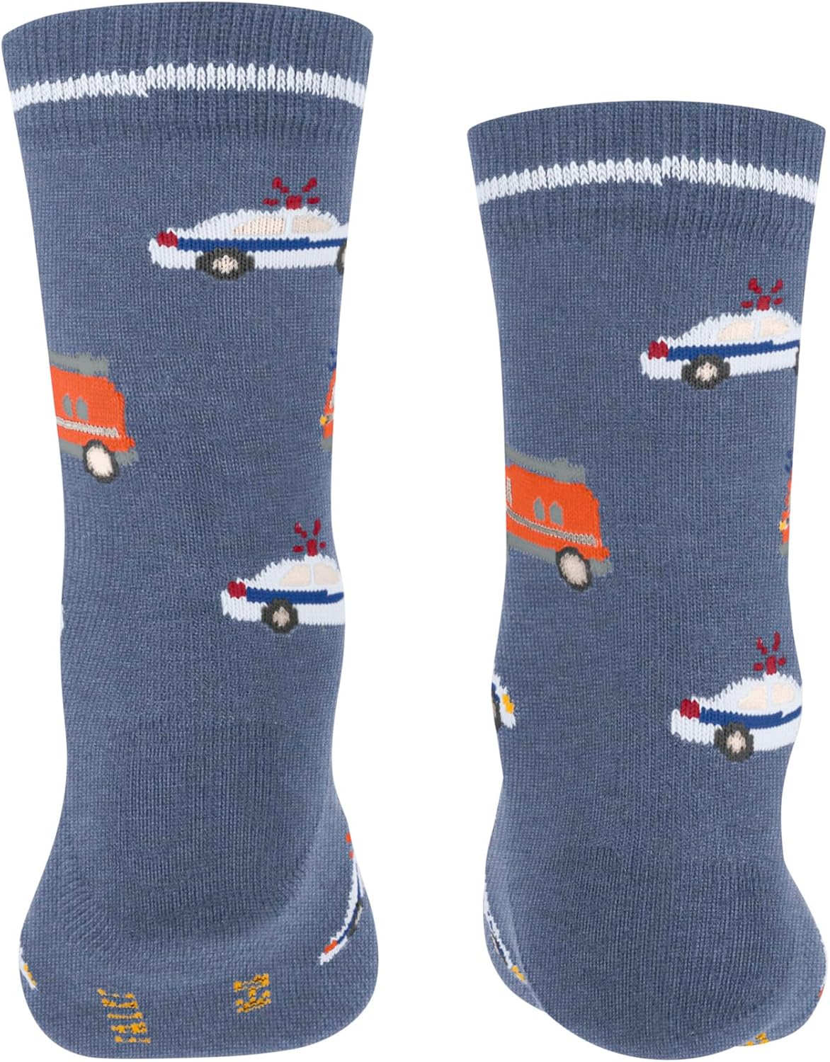 Chaussettes enfant Cars Police and Fire en coton, 1 paire – Image 2
