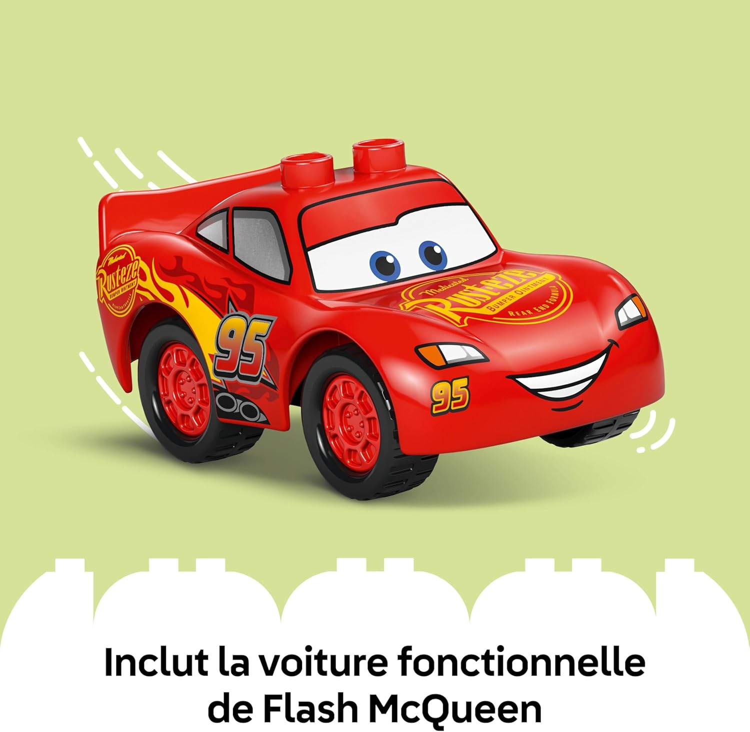 Garage de Doc avec Flash McQueen LEGO DUPLO Disney et Pixar Cars 10456 – Image 6