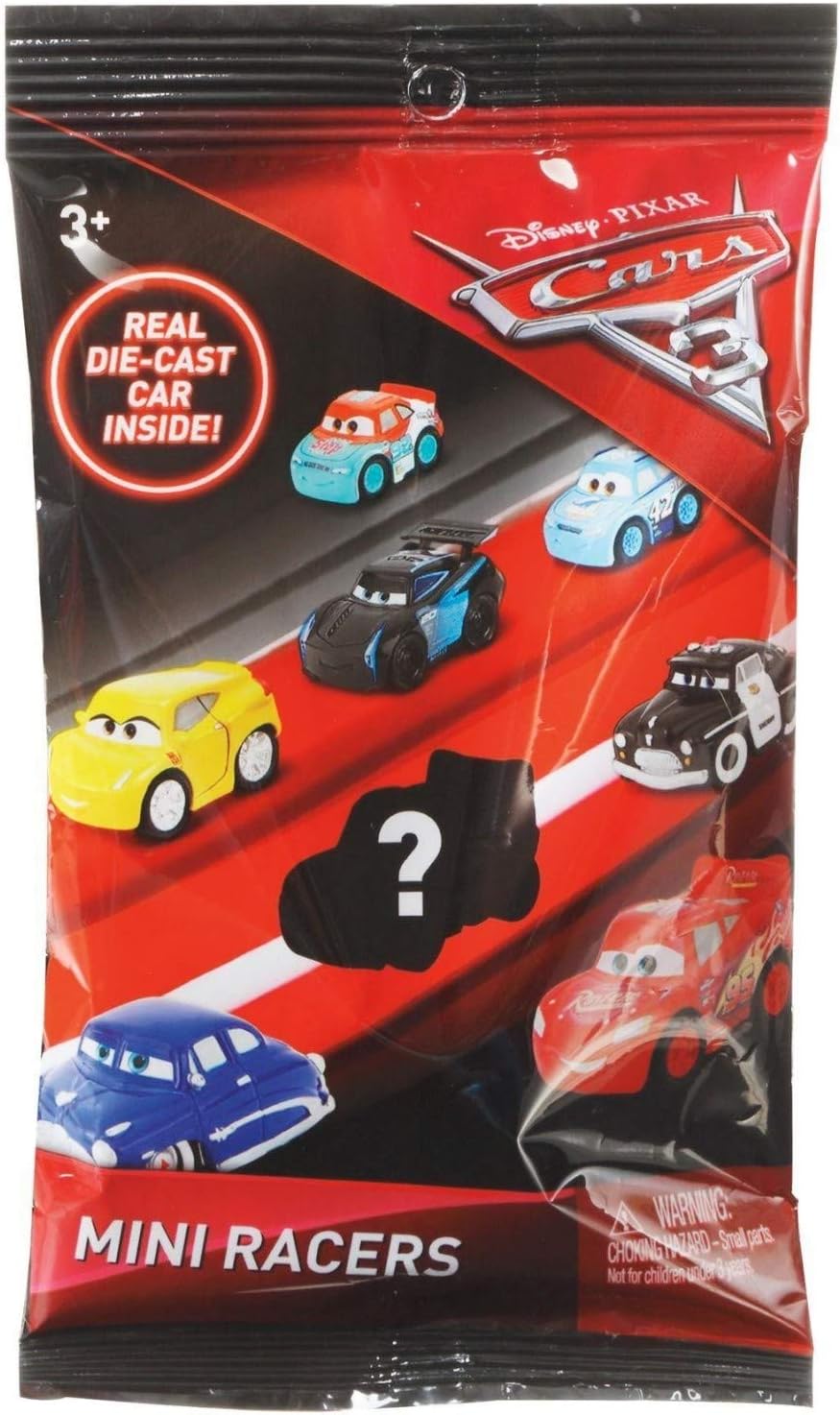 Lot de 6 Mini Racers Disney Pixar Cars 3 en sachets mystère – Image 2