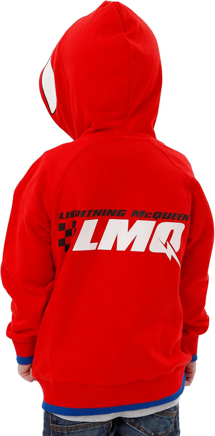 Sweat à capuche Disney Cars rouge Lightning McQueen 95 enfant – Image 5