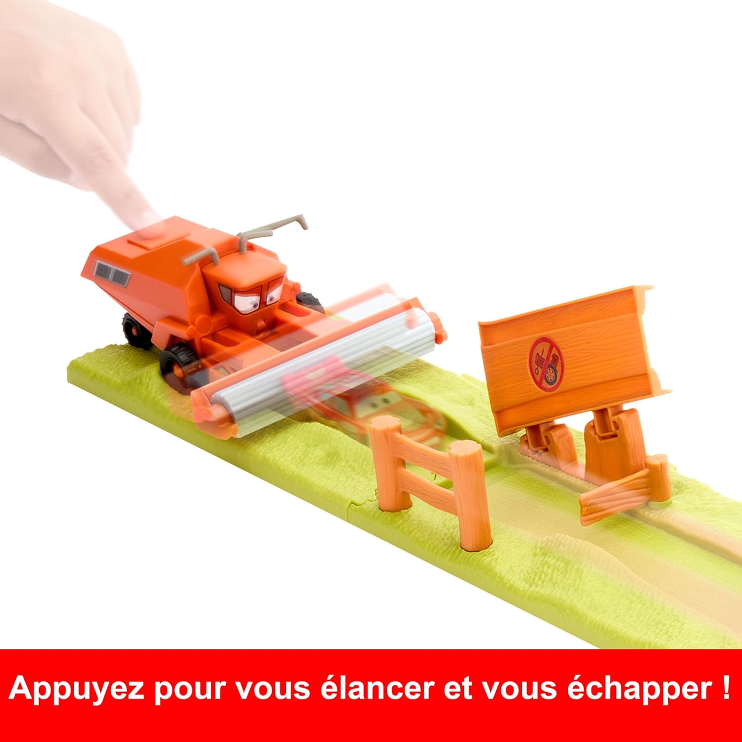 Disney Pixar Cars Coffret Évasion de Frank avec Flash McQueen, 3 véhicules et 2 modes – Image 2