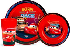 Set repas Cars Lulabi 3 pezzi en Polipropilene